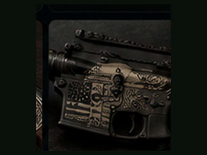 Laser engraved AR-15 Parts