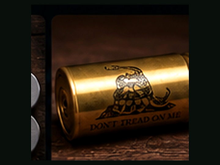 Laser engraved Brass