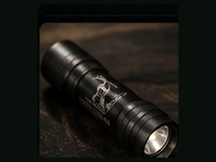 Laser engraved Flashlights